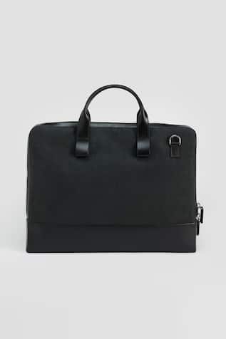 Black Designer Handheld Bag 