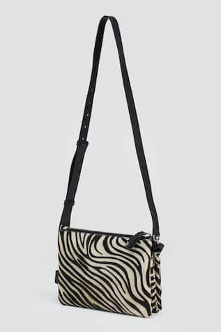 Zebra Print Handbag 