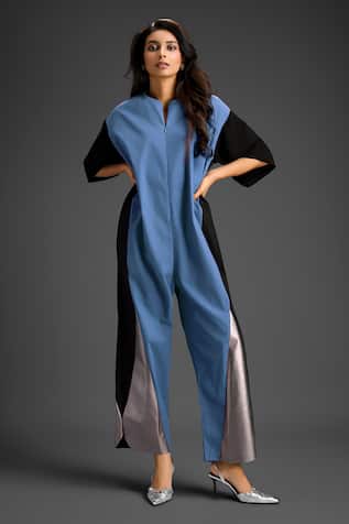 Deepika Arora Color Block Designer Jumpsuit 