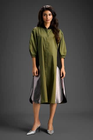 Deepika Arora Green Designer Dress 