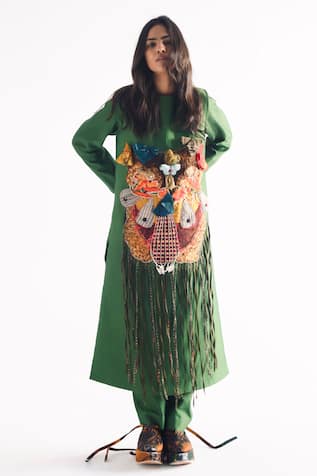Til Emerald Echo Kurta Set 