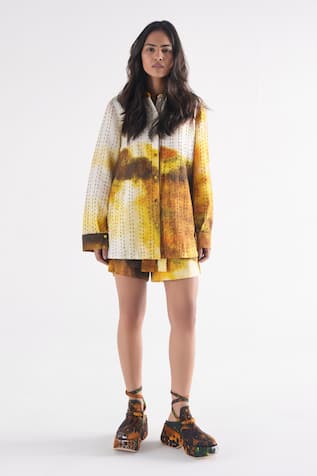 Til Haze Kantha Co-ord Set 