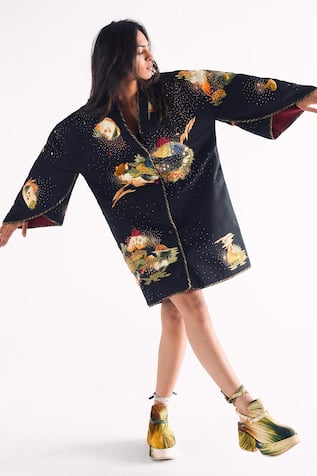Til Puffer Embroidered Jacket 