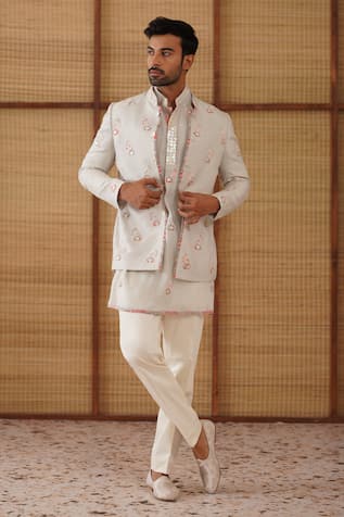 Arjan Dugal Gramophone Bandhgala Set 