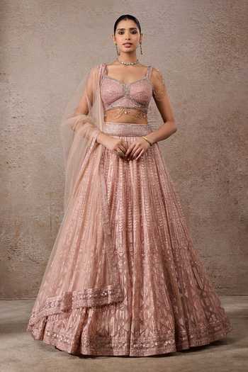 Tarun Tahiliani Sequin Embroidered Lehenga Set 