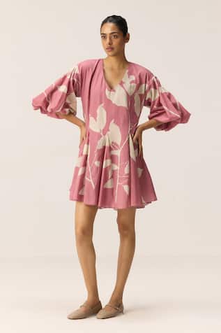 Kharakapas Lovespell Cotton Mul Dress 