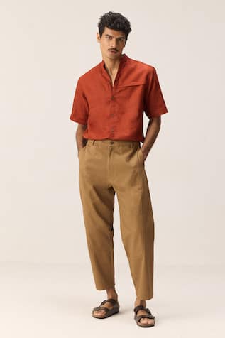 Kharakapas Cocoa Trace Trousers 