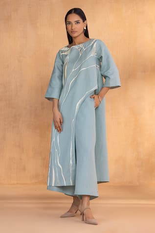 Kaveri Light Jade Square Coord Set 