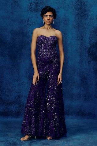 Mishru Pia Corset & Sharara Set 