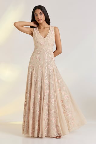 Ewoke Lyra Full Length Designer Gown 