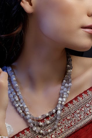 Dugran By Dugristyle Chandi Saaya Layered Necklace 