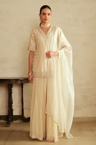 Saisha Ivory Kurta Set 