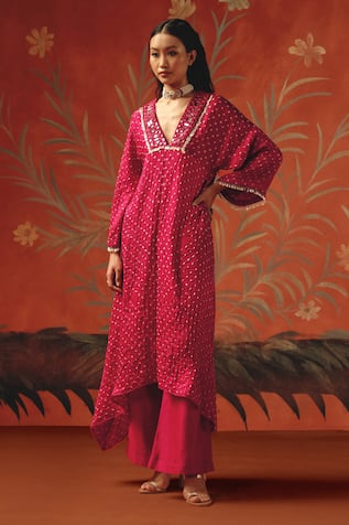 Twenty Nine Designer Wild Berry Kurta 