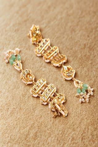 Dugran By Dugristyle Hari Pari Drop Earrings 