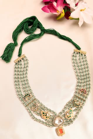 Dugran By Dugristyle Sabz Umeed Necklace 