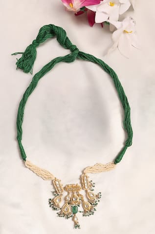Dugran By Dugristyle Hari Shaam Necklace 