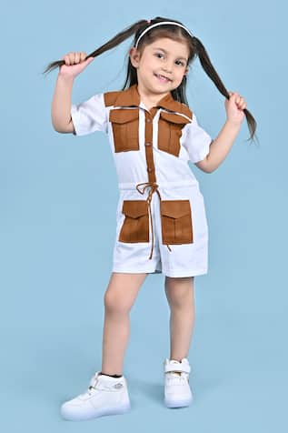 Toplove Colorblock Playsuit 