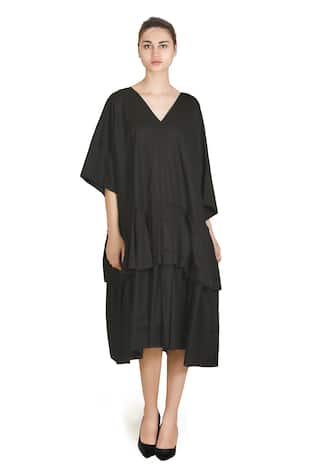 Samant Chauhan Black Code Dress 