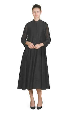 Samant Chauhan Dark Utility Dress 