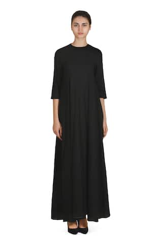 Samant Chauhan Dark Contour Dress 