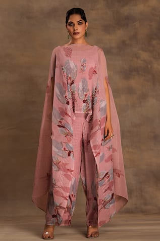 Preeti Mehta Lotus Affair Kaftan & Pant 
