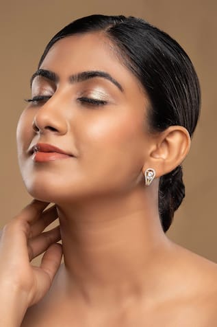 Sica Jewellery 925 Silver Meenakshi Earrings 