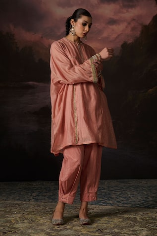 Swatti Kapoor Ali Polka Dot Print Salwar 