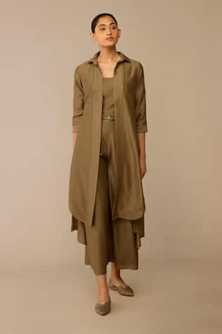 Ampm Kasra Jacket Kurta Set 