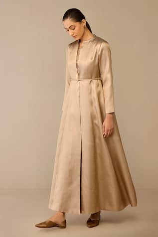 Ampm Fariha Abaya Kurta Jacket Set 