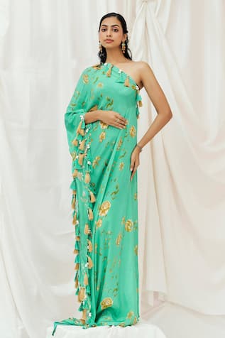 Redpine Designs Floral Print Kaftan 