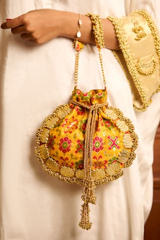 Avika Embroidered Potli 