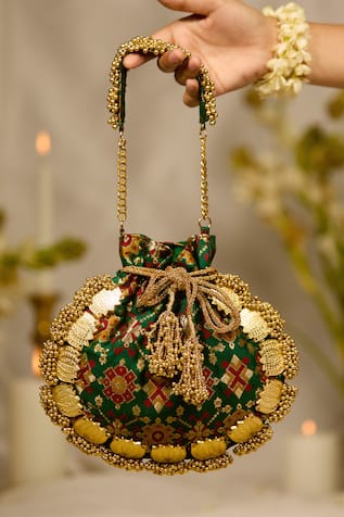 Avika Embroidered Potli 