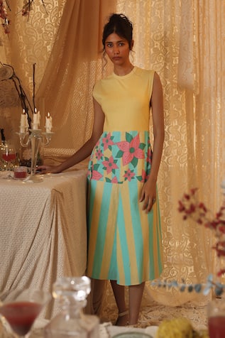 Kritika Murarka Jersey Top Tier Dress 