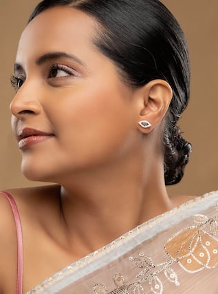 Sica Jewellery 925 Silver Evil Eye Earrings 