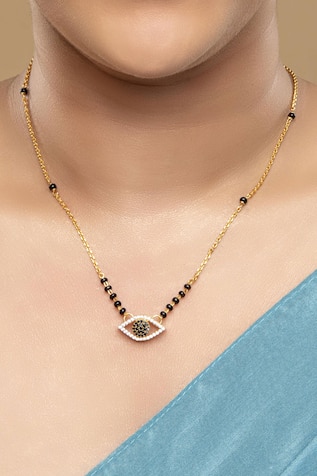 Sica Jewellery 925 Silver Evil Eye Mangalsutra 