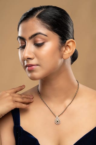 925 Silver Raatrani Mangalsutra 