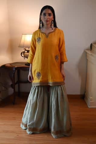 Shorshe Clothing Anisha Kurta With Sharara 