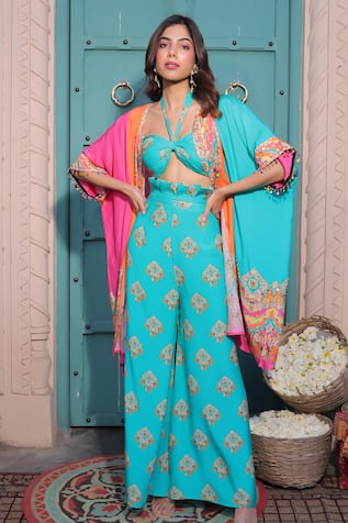 Surkh Syahi Banjara Co-ord Pant Set 