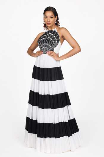 Dev And Viv Shell Pattern Gown 