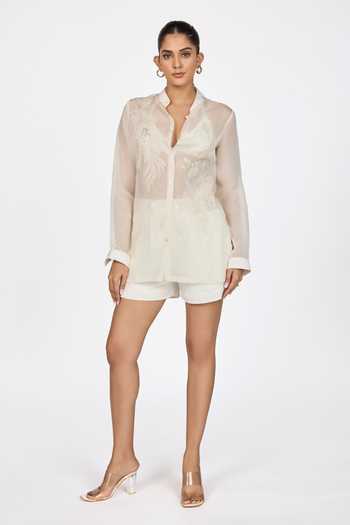 Dev And Viv Embroidered Shirt 
