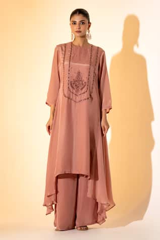 K-Anshika Embroidered Kurta With Pant 