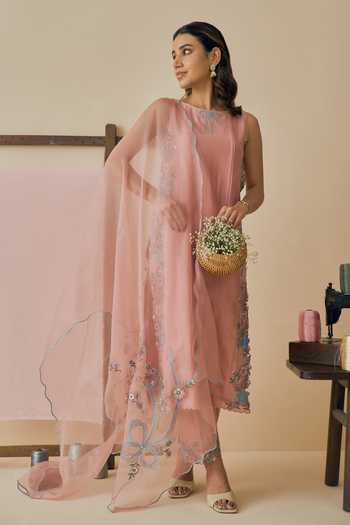 Bhawna Sethi Gulnaar Placement Embroidered Kurta Set 