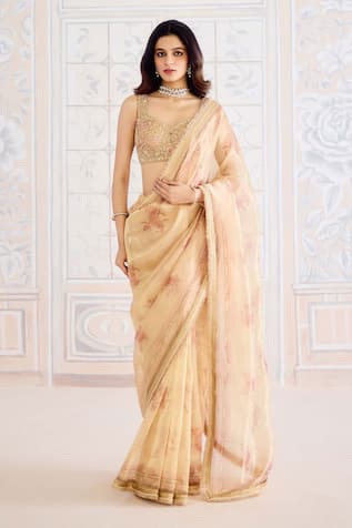 Shyam Narayan Prasad Printed Saree With Blouse 