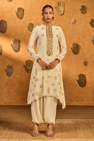 Masaba Windrose Kurta & Dhoti Pant Set 