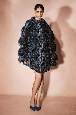 Nirmooha Midnight Eclipse Dress & Jacket Set 