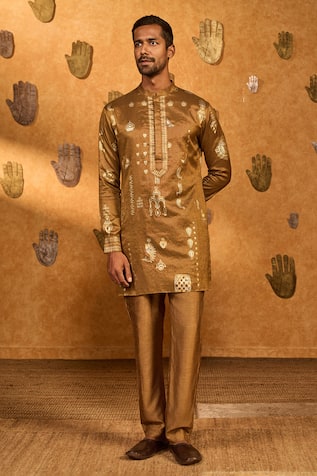 Masaba Mocha Folkstone Kurta Set