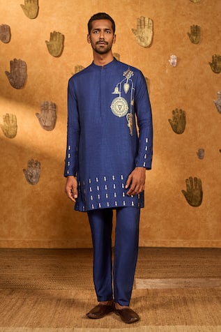 Masaba Sapphire Trinklet & Pots Kurta Set