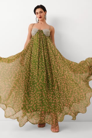 Pallavi Jaipur Kal Katta Maxi Dress 