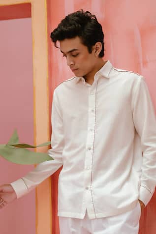 Vaani Beswal Mabel Stitchline Panelled Shirt 