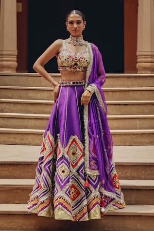Ajiesh Oberoi Jash-E-Lehenga Set 